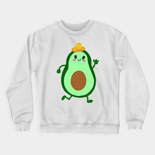 Running Avocado Crewneck Sweatshirt